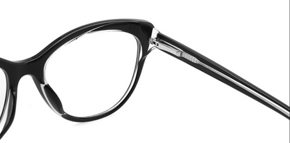 Acetate Cat Eye Frame F3838