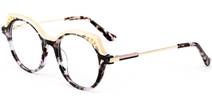 Acetate Round Frame F7591