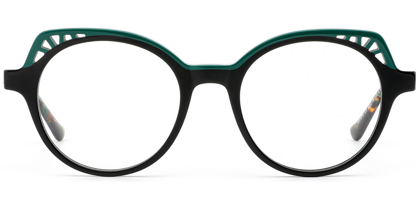 Acetate Round Frame F7591