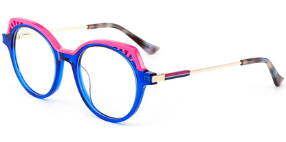 Acetate Round Frame F7591
