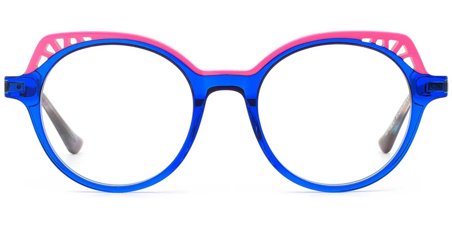 Acetate Round Frame F7591