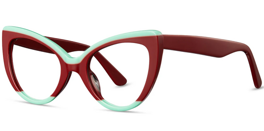 Acetate Cat Eye Frame F3732