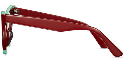Acetate Cat Eye Frame F3732