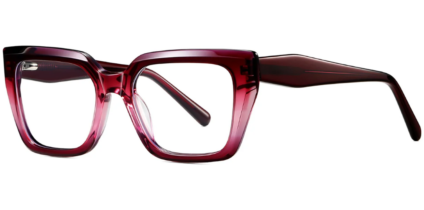 Acetate Square Frame F8762