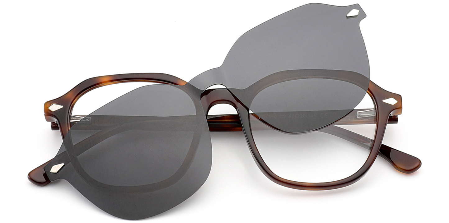 Acetate Square Frame F9084