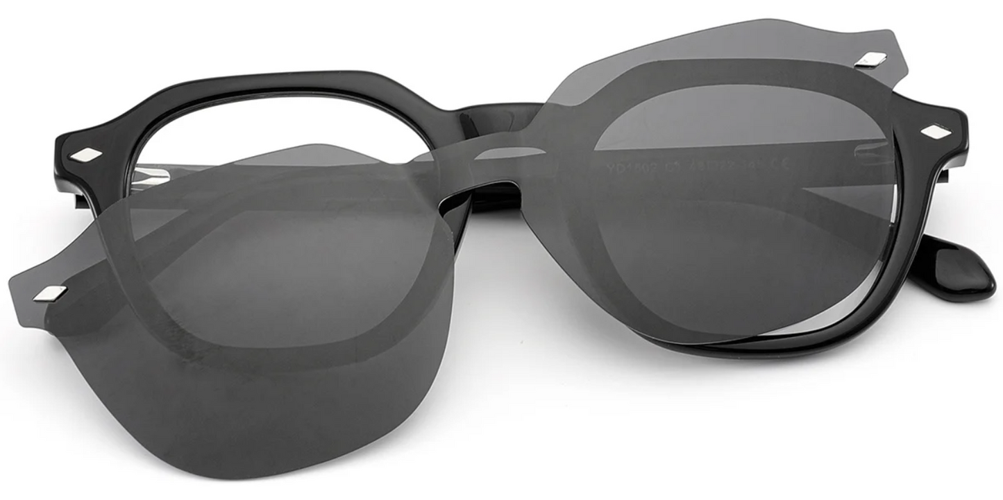 Acetate Square Frame F9086