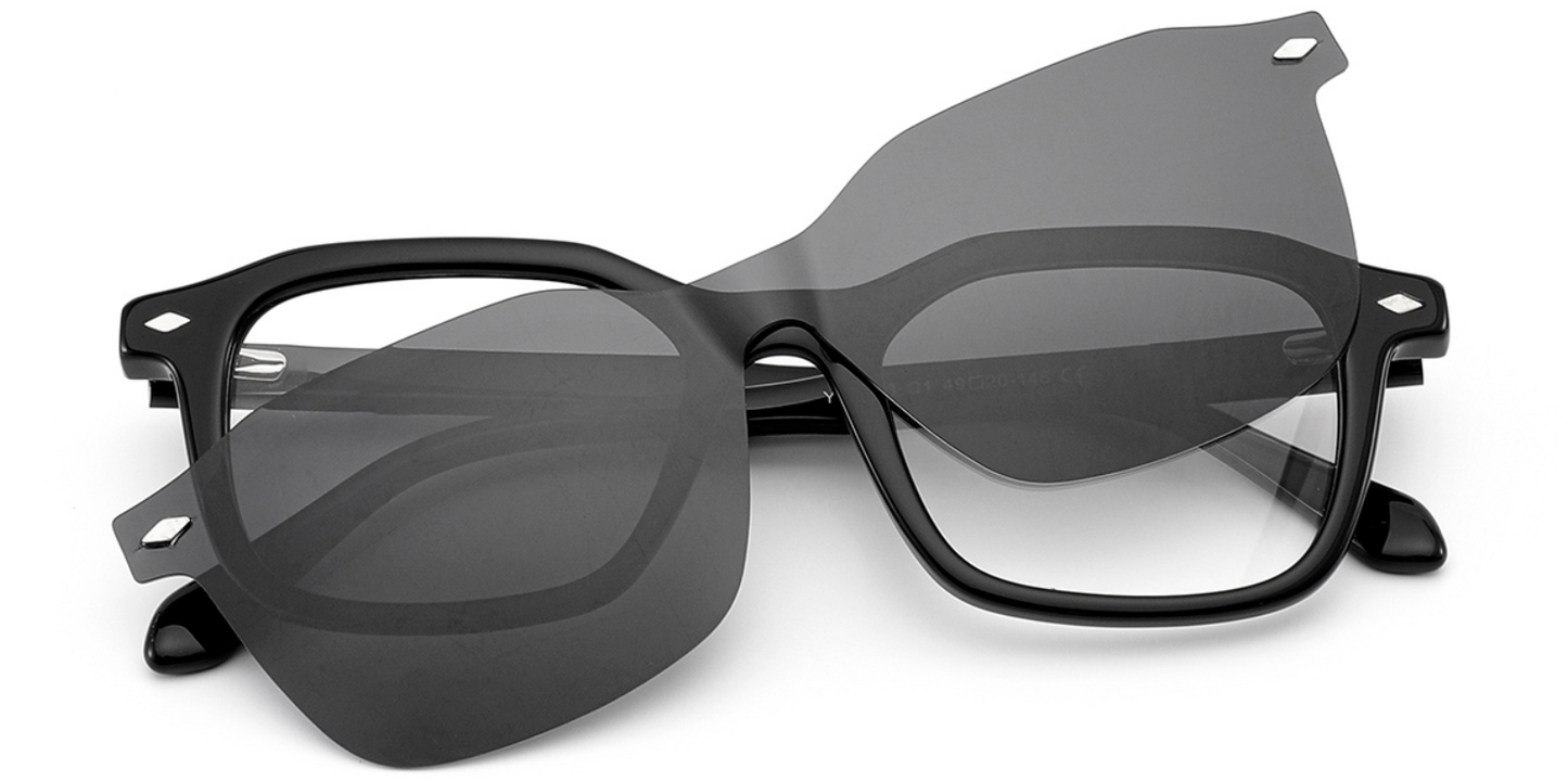 Acetate Square Frame F9087