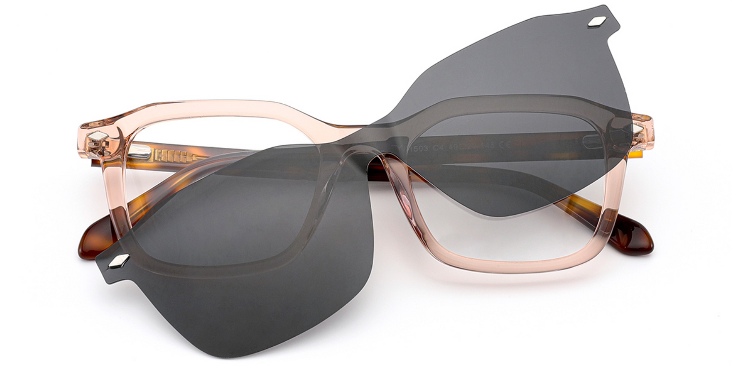 Acetate Square Frame F9087