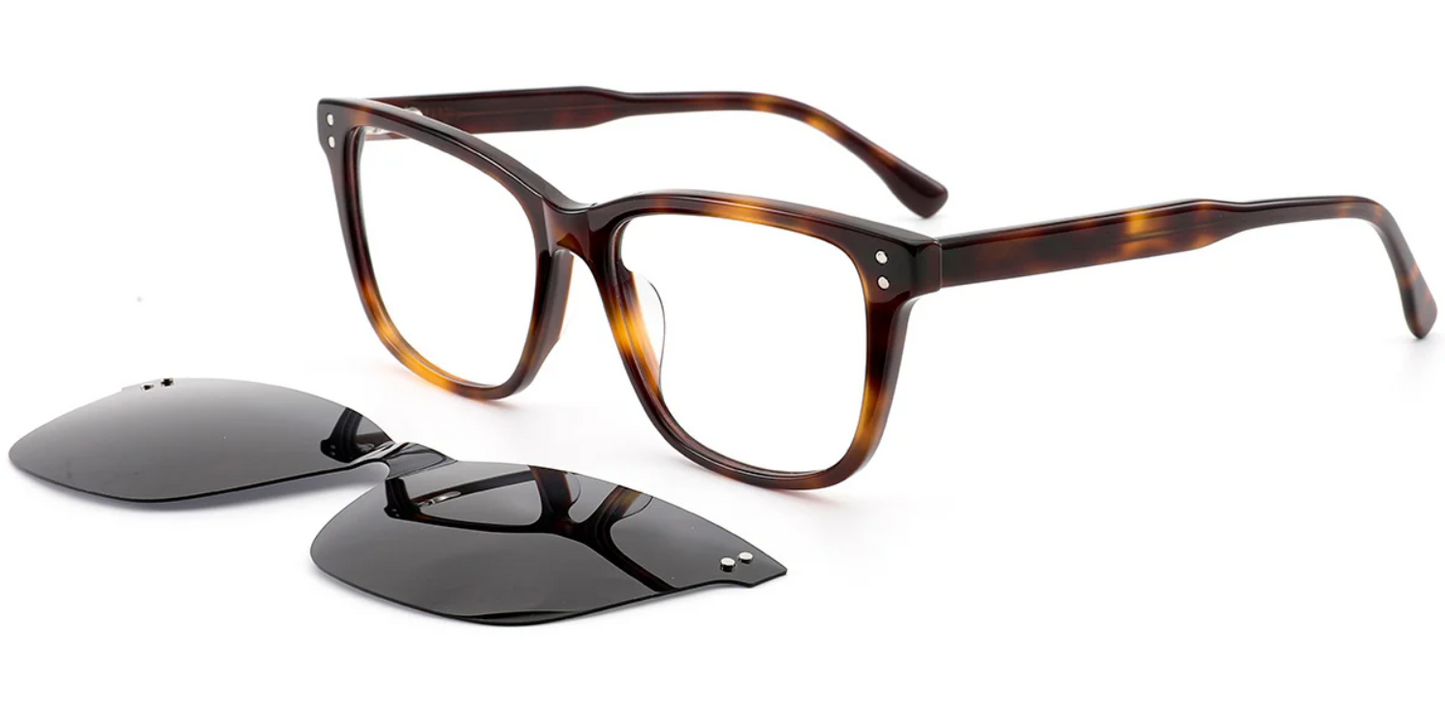 Acetate Square Frame F9085