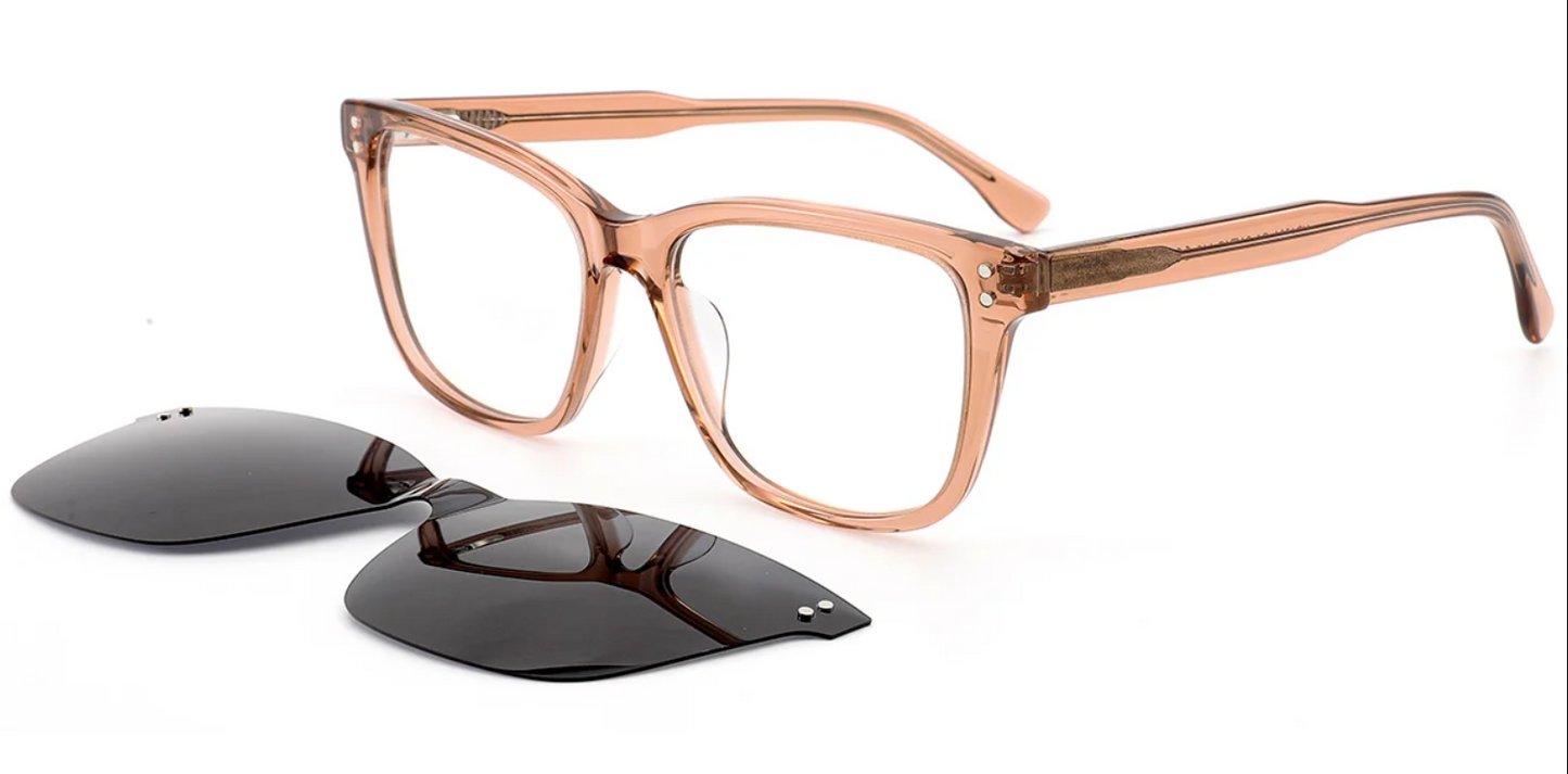 Acetate Square Frame F9085