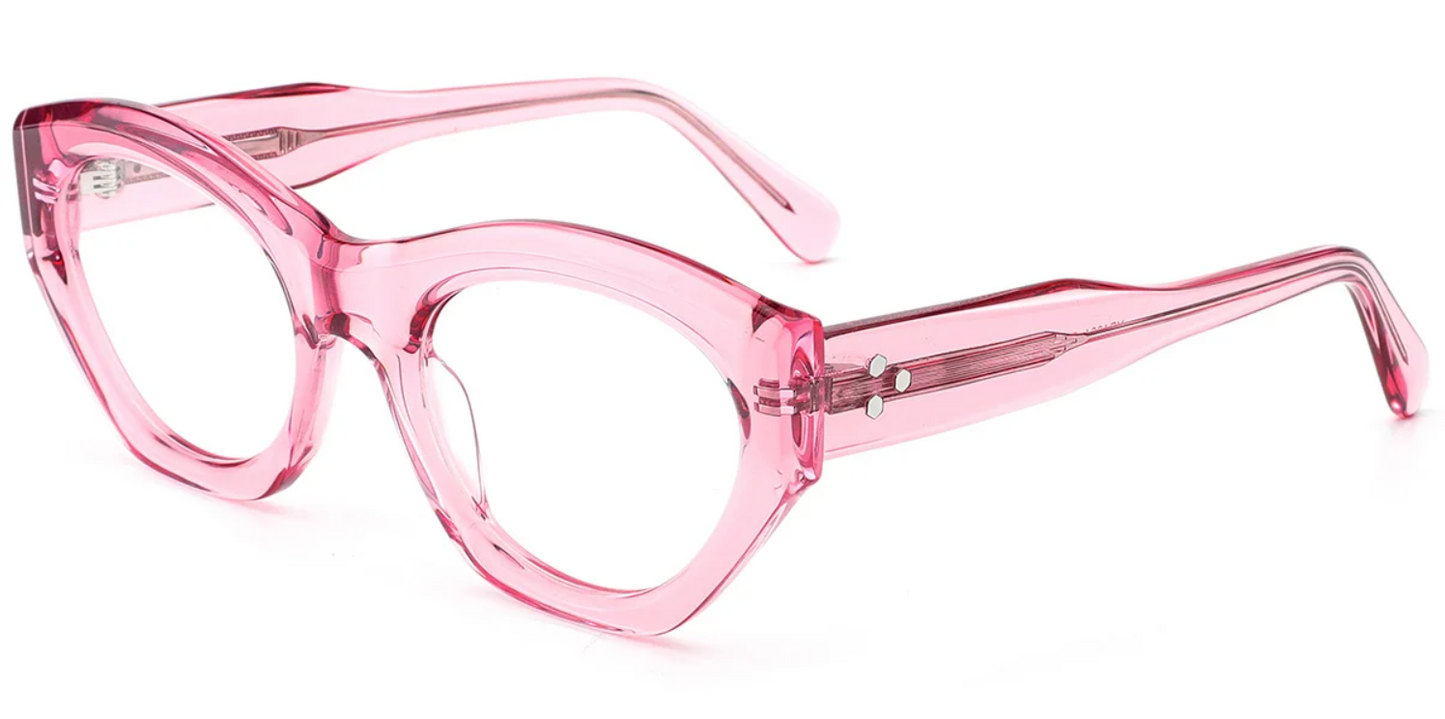 Acetate Geometric Frame F6758