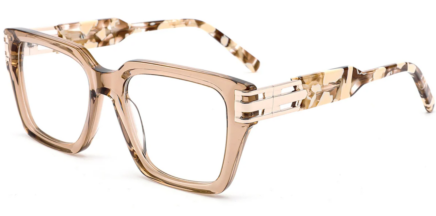 Acetate Square Frame F9061