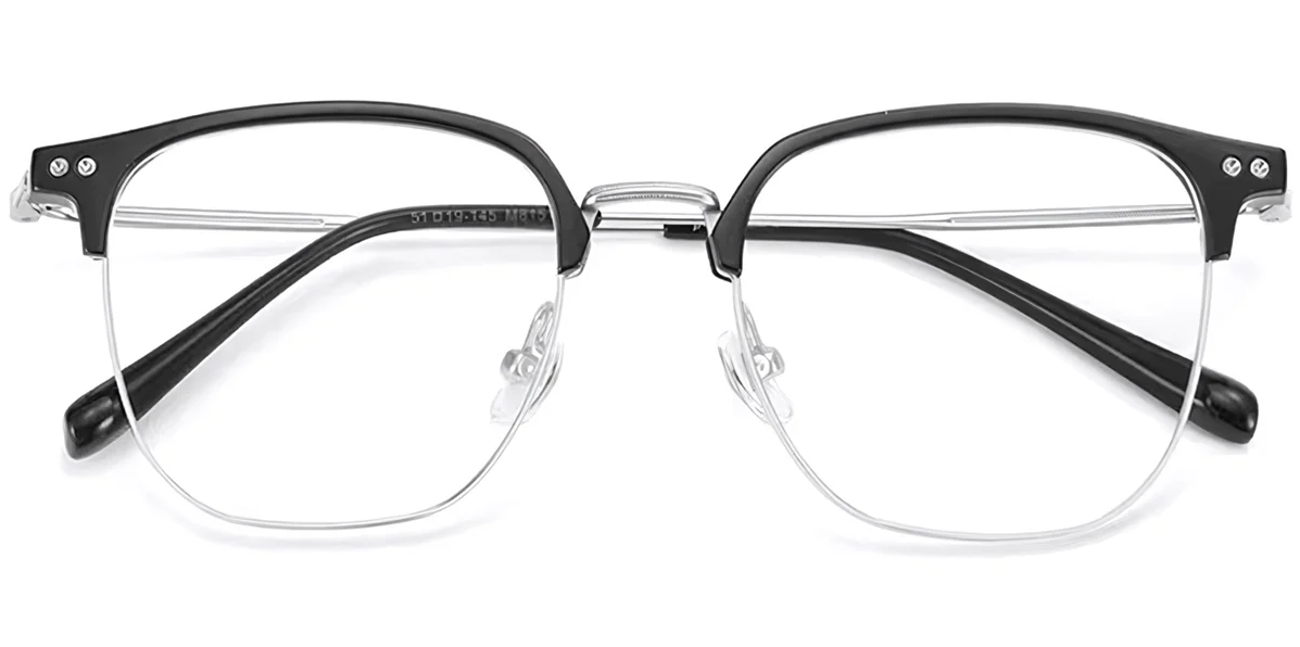 Titanium Browline Frame F8062