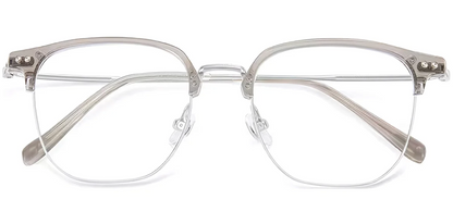 Titanium Browline Frame F8062