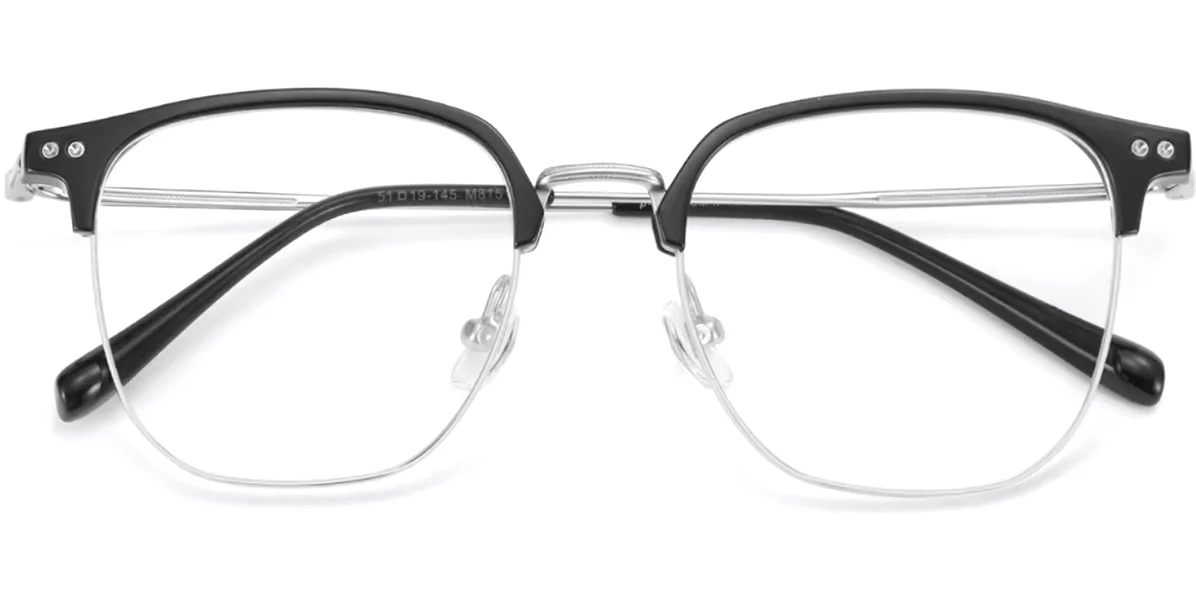 Titanium Browline Frame F8062