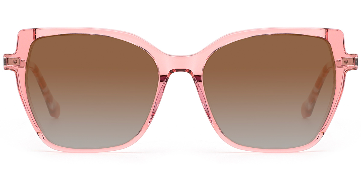 Lunettes de soleil carrées en acétate SG7859