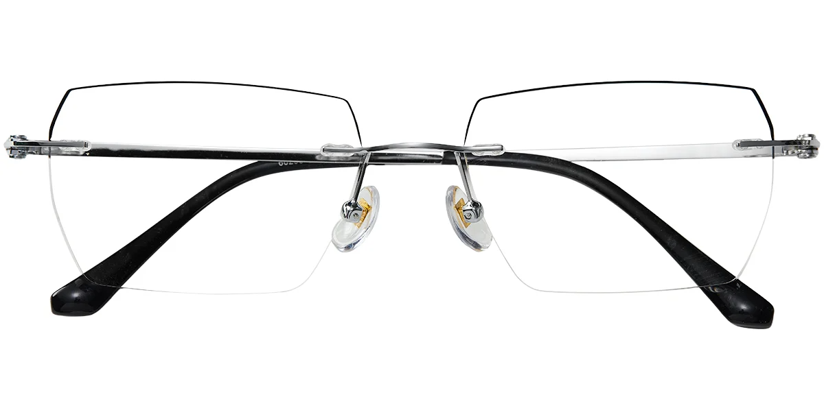 Metall Rechteck Randlos F7766