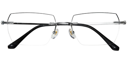 Metall Rechteck Randlos F7766