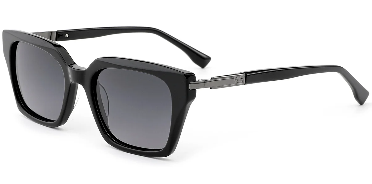 Lunettes de soleil carrées en acétate SG7849