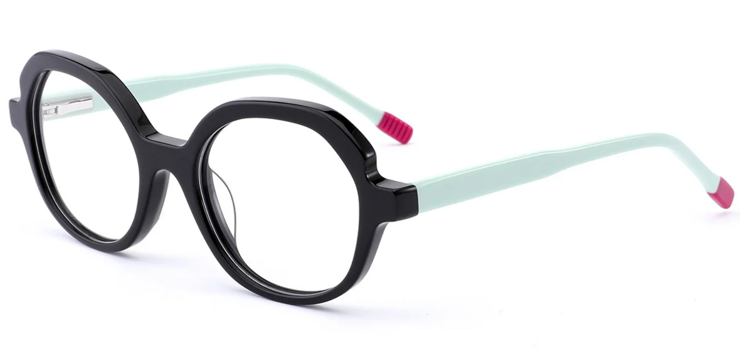 Kid's Acetate Oval Frame F7110