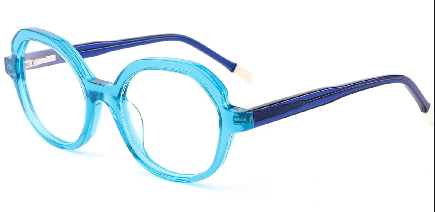Kid's Acetate Oval Frame F7110