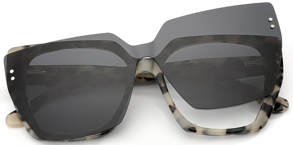 Acetate Clipon Frame  F6294