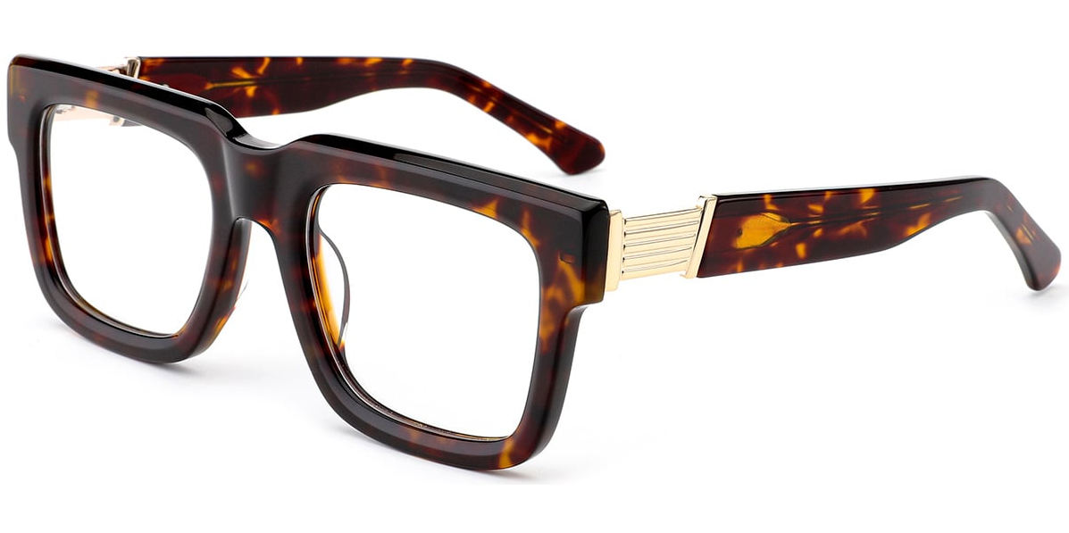 Acetate Square Frame F7580