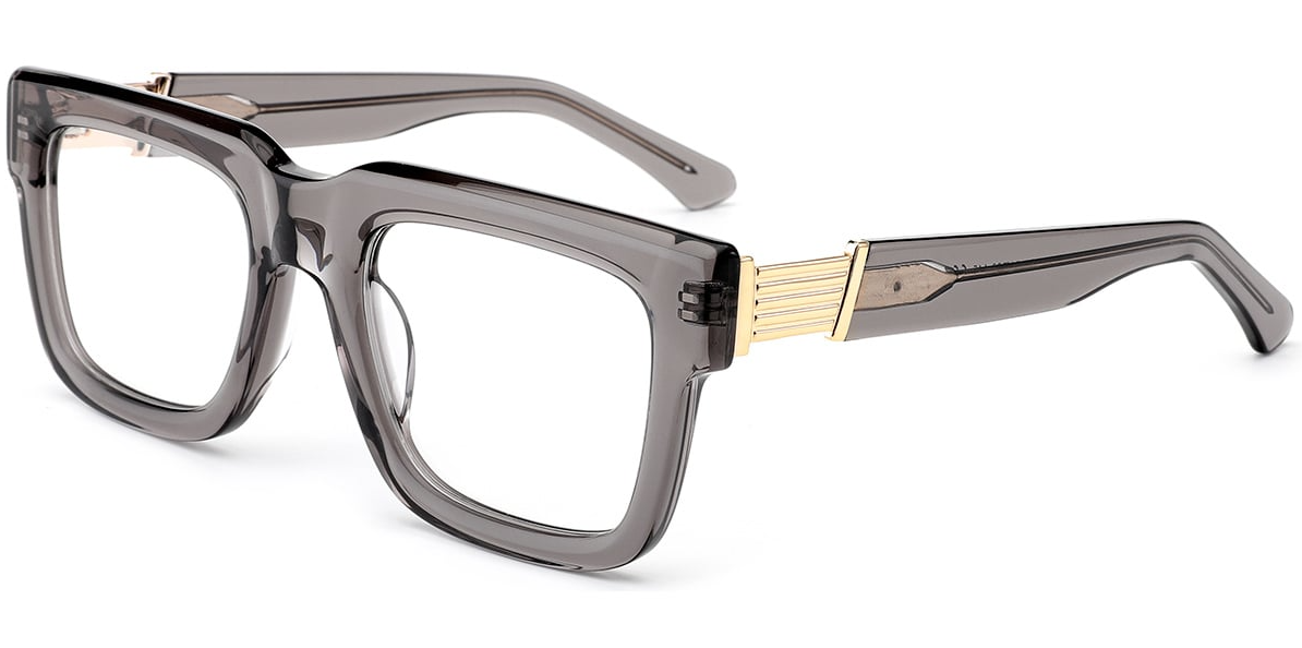 Acetate Square Frame F7580