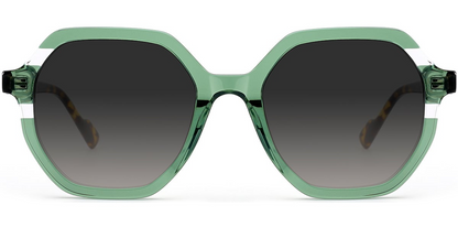 Acetate Geometric Sunglasses SG7251
