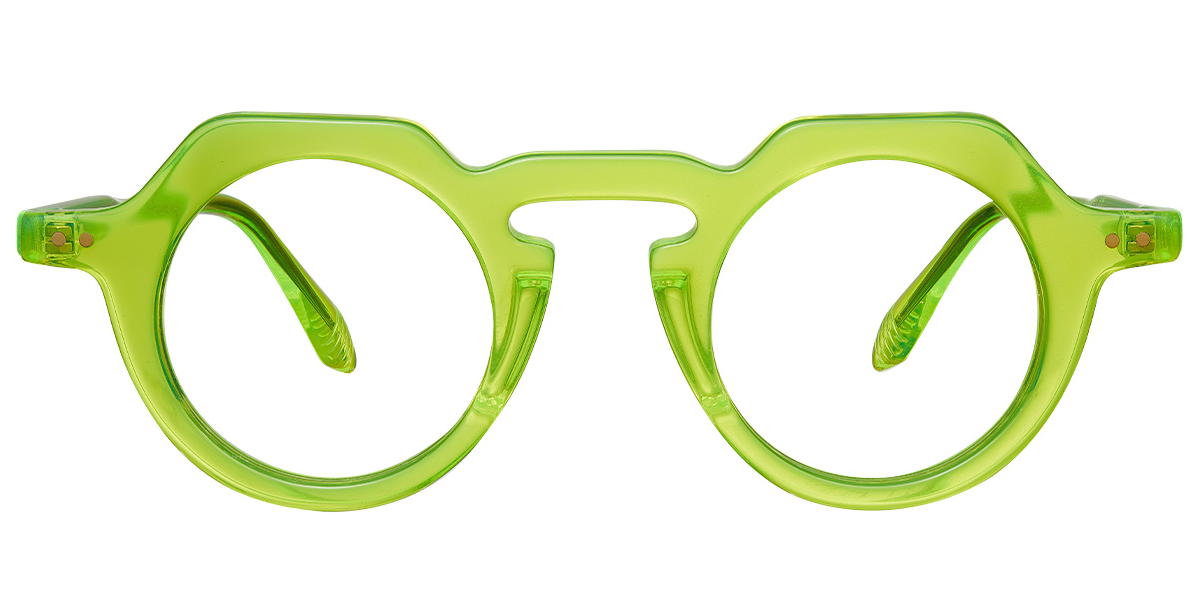 Acetate Round Frame F5512