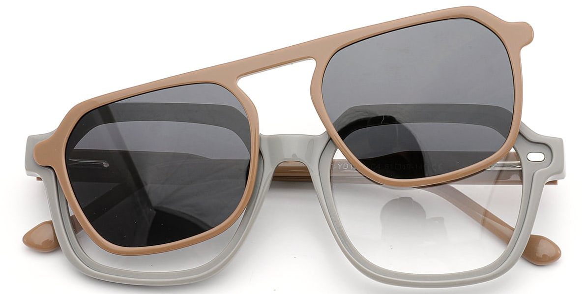 Acetate Square Frame F6812