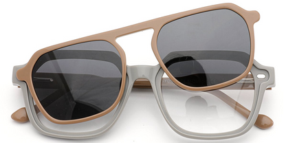 Acetate Square Frame F6812