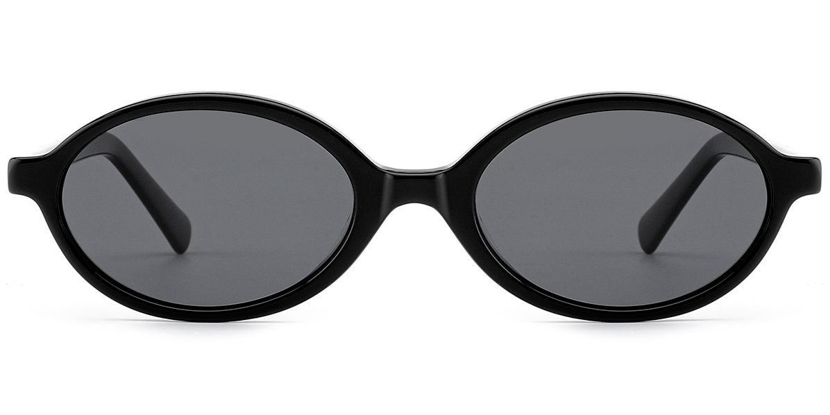 Acetate Oval Sunglasses SG7549