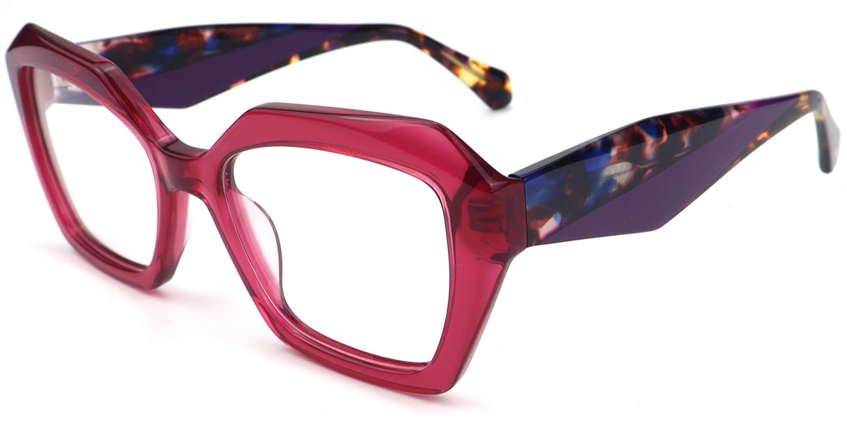 Acetate Square Frame F8045