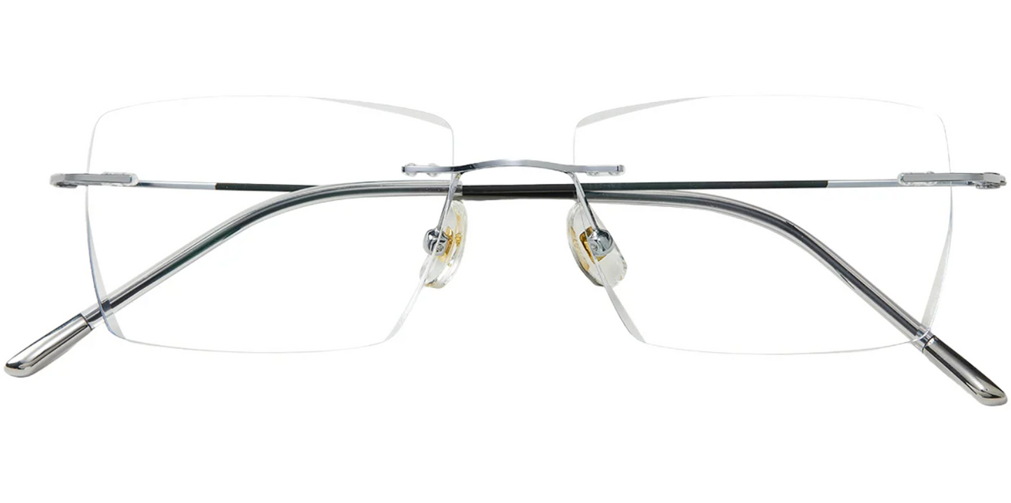 Titanium Rectangle Frame F7791