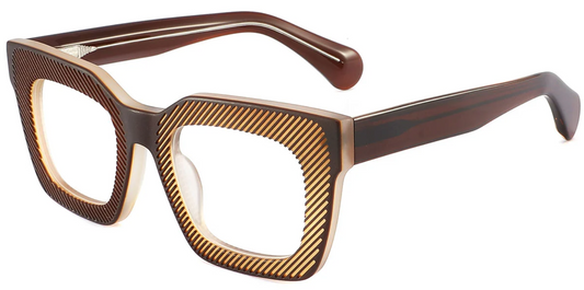 Acetate Square Frame F4166