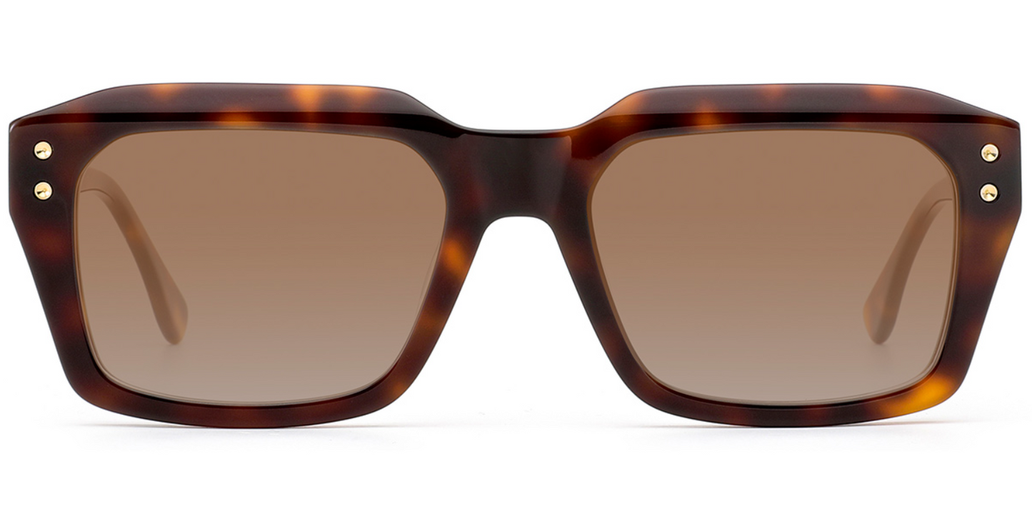 Quadratische Acetat-Sonnenbrille SG7869