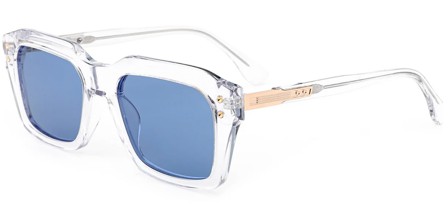 Quadratische Acetat-Sonnenbrille SG7869