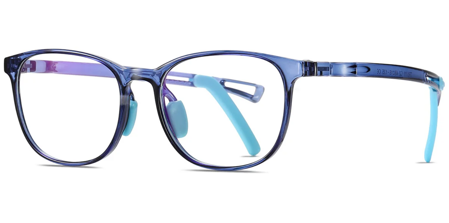 Quadratische Kinderbrille F7346