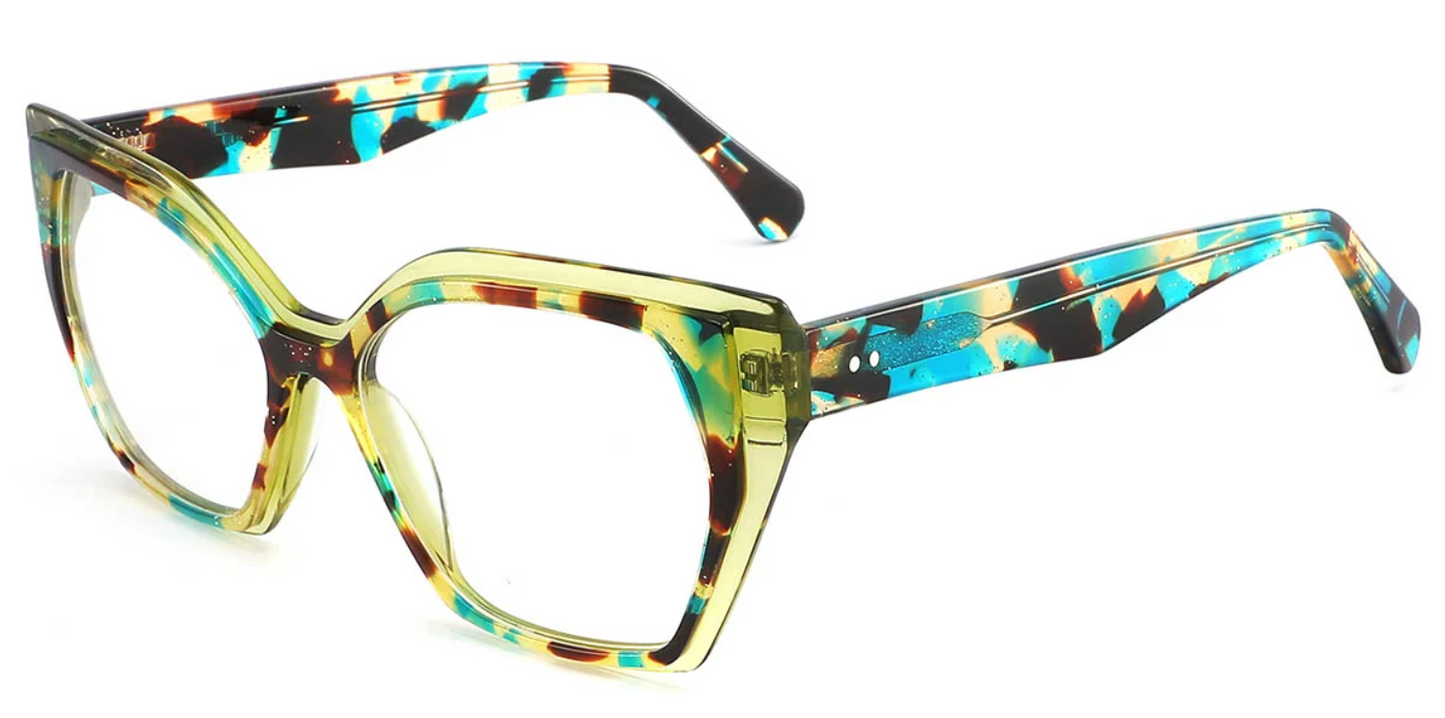 Acetate Geometric Frame F4279