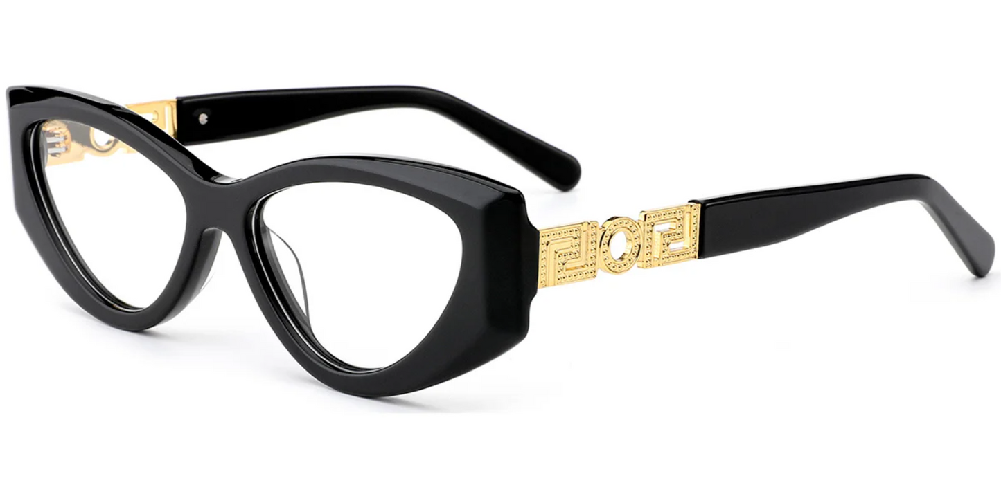 Acetate Cat Eye Frame F7578